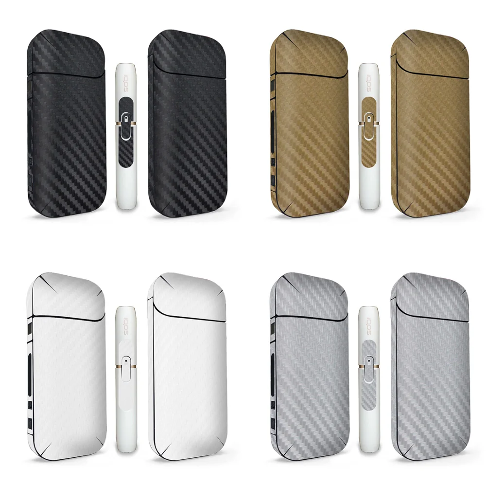 2 шт./лот карбоновое волокно для IQOS Skin электронной сигареты универсальная