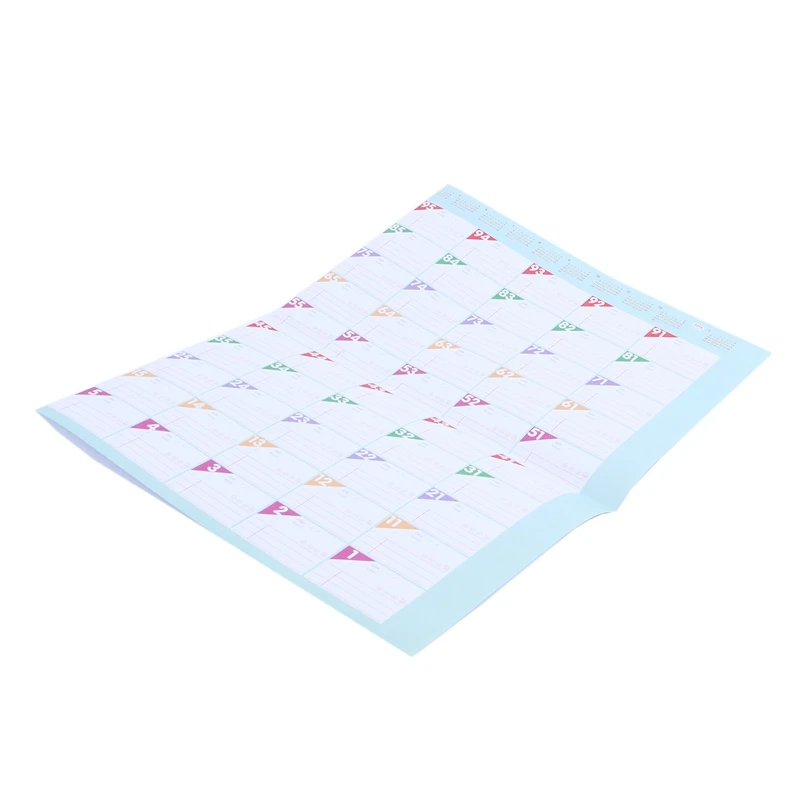 3 листа План бумаги 100 дней расписание обратного отсчета настенные календари