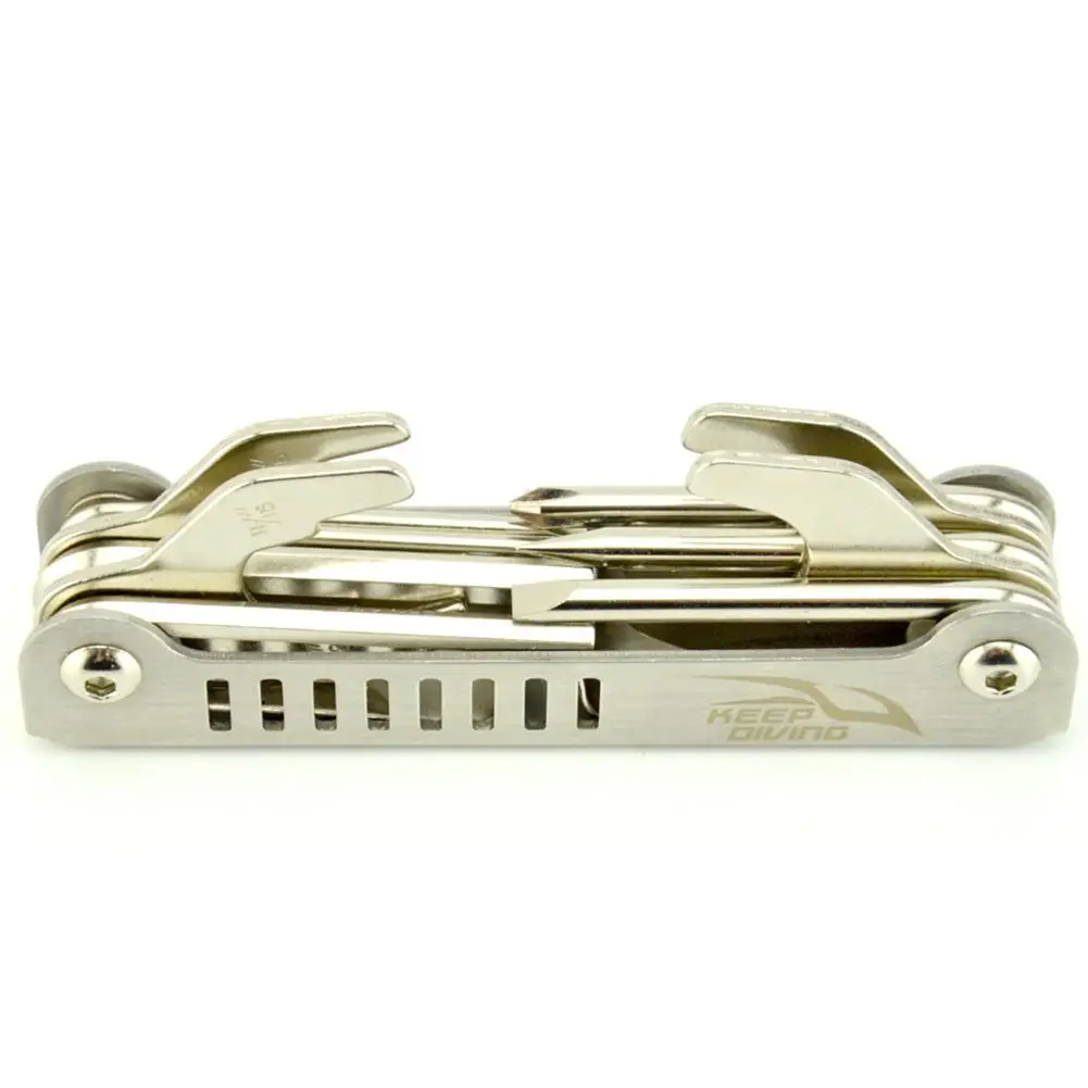 

13 in 1 Multi Tool for Repairing Stainless Steel Adjusting Scuba Diving Diver Regulator Tools Material :304 stainless steel