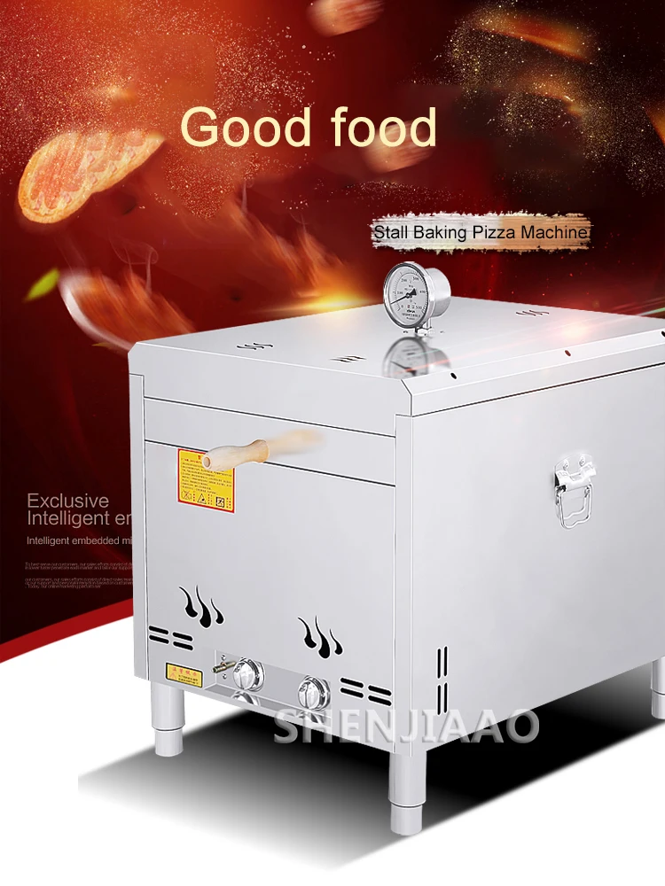 

Pizza Oven Commercial Gas Oven Oven Pizza Outdoor Freshly Baked Mobile Pizza Machine Manual Pizza Oven Baking Pizza