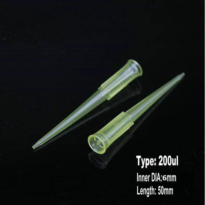 Пластиковые наконечники для пипетки Lab 10ul 200ul 1000ul 5 мл 10 PP микробиологических