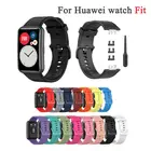 Силиконовый ремешок для часов Huawei, подходит для часов Huawei, умные часы, аксессуары для браслетов 22,7 мм, браслет Correa с инструментом