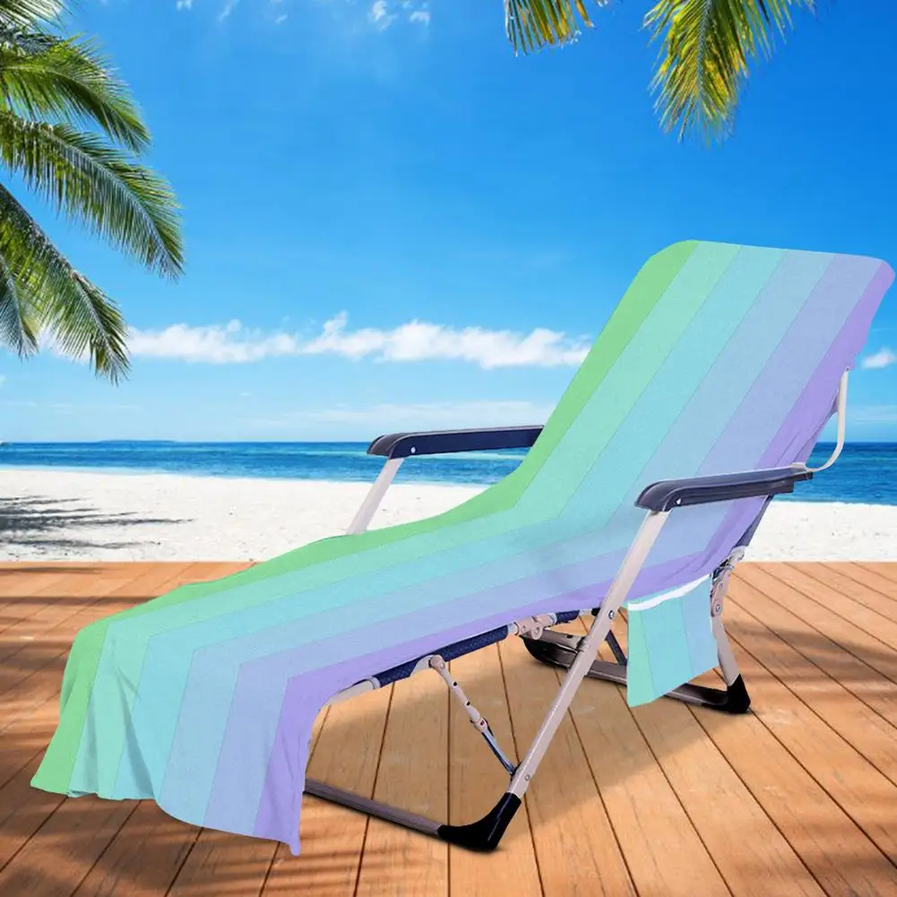 

Чехол для пляжного стула Полотенца летом прохладно Кровать Сад пляжные Полотенца загорать ленивый шезлонг стул шезлонг Коврики