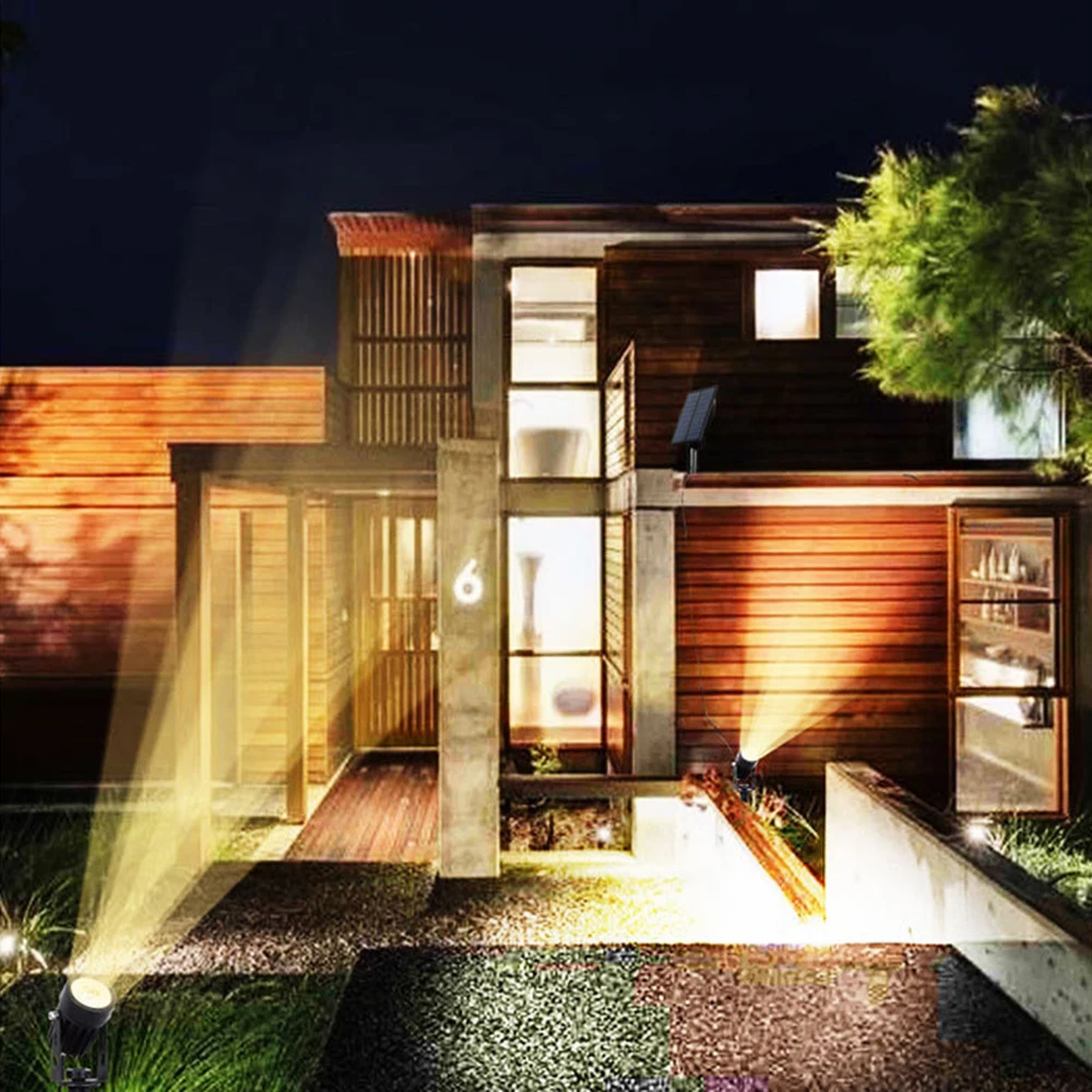 Садовый Точечный светильник COB светодиодный IP65 уличная с шипами s дорожка для