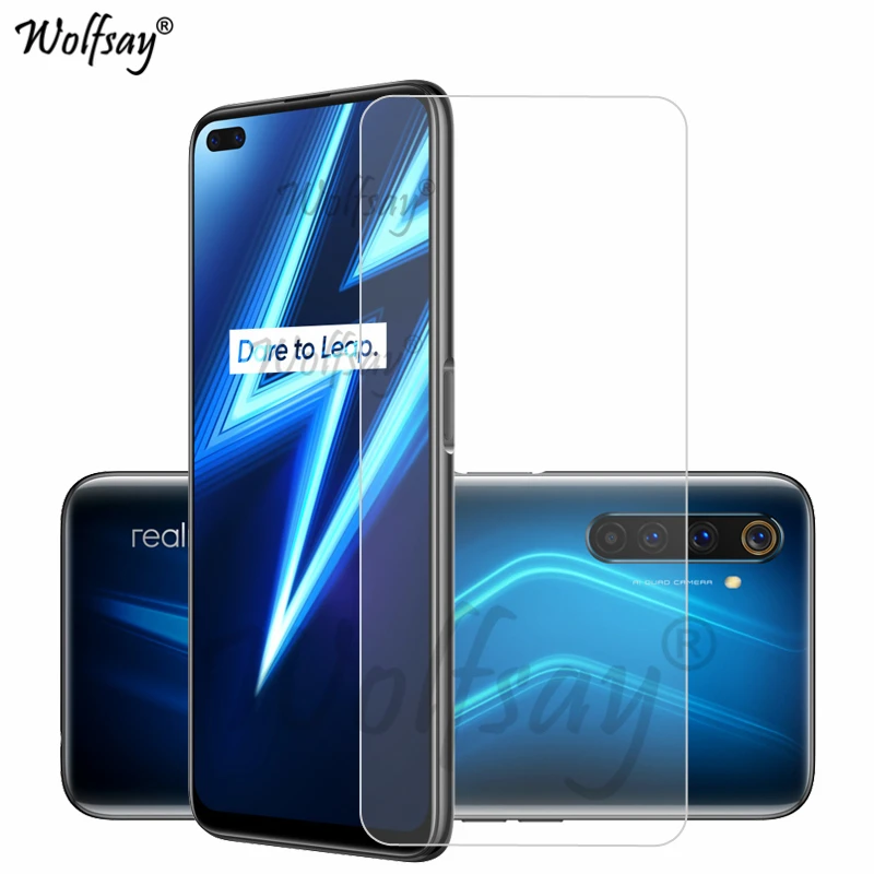 2 шт стекло для OPPO Realme 6 Pro защита экрана закаленное стеклянная пленка телефона