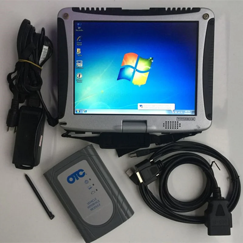 Diagnostic Connector GTS it3 OTC Scanner Software Installed In Laptop Cf19 Touch Ready To Work Global | Автомобили и мотоциклы