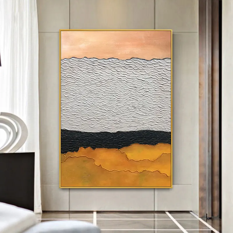 

Aesthetic Room Decor Hand Painted Canvas Oil Painting Home Decoration Accessories For Living Room abstract Wall Hanging Unframed