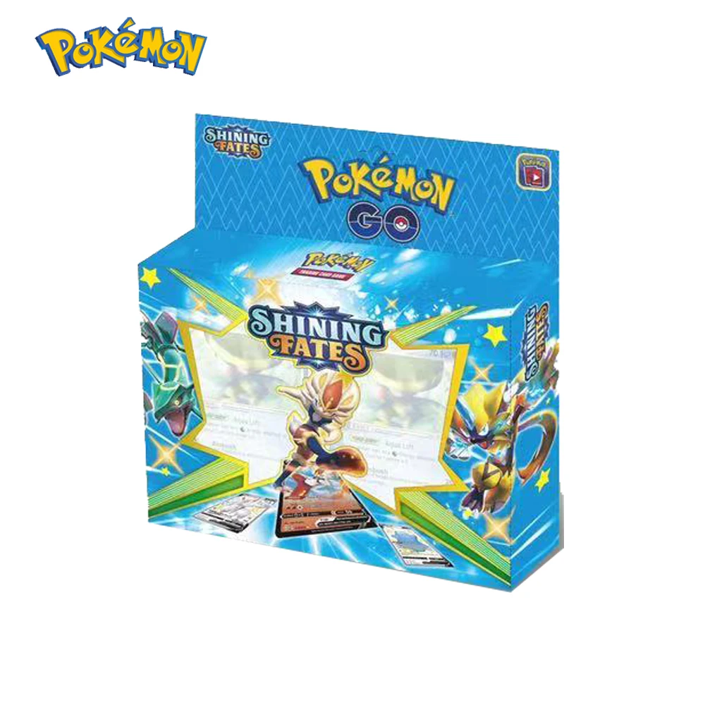 2021 аниме 54 шт./компл. карты Pokemon железная металлическая коробка TAKARA TOMY игрушки