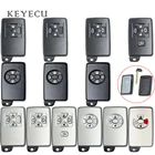 Запасная смарт-карта Keyecu для Toyota, чехол для автомобильного ключа с дистанционным управлением, 2345 кнопок с необработанным лезвием (только корпус)