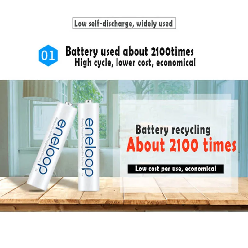 Panasonic Оригинал 1 2 V 1900mAh Ni MH AA батареи для камеры игрушка фонарик предварительно
