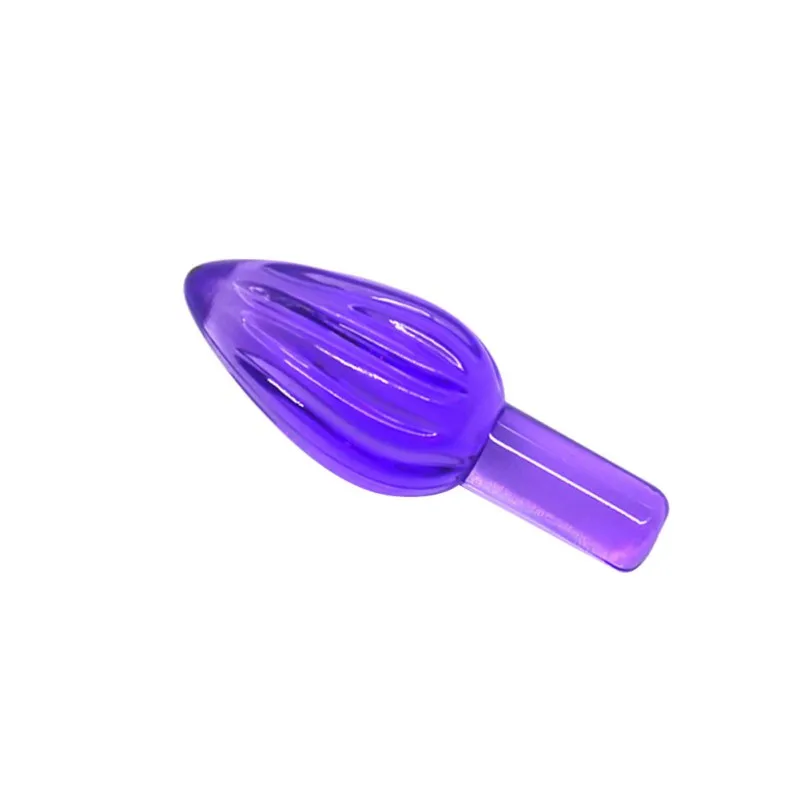 

100PCS Plastic Lites For Ceramic Christmas Trees Medium Twist Light Ornaments Small Flame ShapeMulti Colors