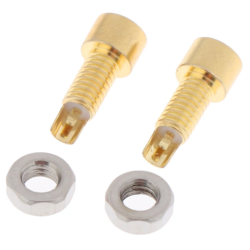 Gold Plated Pure Copper MMCX Female Jack Solder Wire Connector PCB Mount Pin IE800 DIY Long/Short Audio Plug Adapter | Обустройство