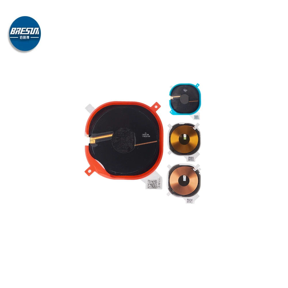 Для iPhone 8 Plus объем беспроводной зарядки чип катушка NFC Модуль гибкий кабель для