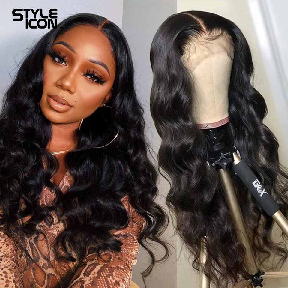 

Brazilian Body Wave 360 Lace Frontal Wigs for Women Human Hair 13*4 Lace Front Human Hair Wigs Prelucked Hairline Closure Wig