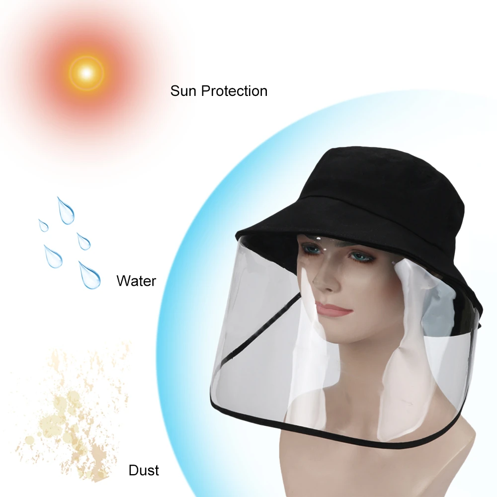 Наружная УФ-защита бейсболка для путешествий Солнцезащитная шляпа со съемным