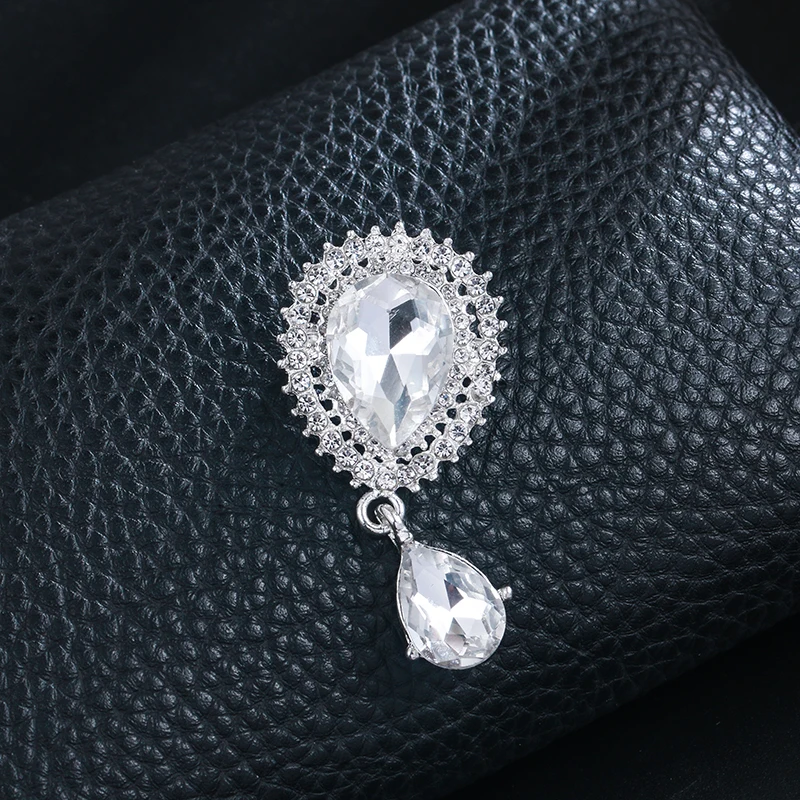 Женская Брошь с прозрачными кристаллами baiduqiandu вечерние дизайнерские броши и