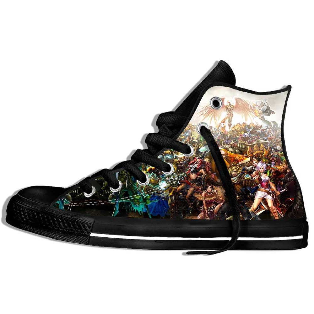 2019 hot fashion League-of-Legends 3D casual shoes for men/women high quality Harajuku printing Sneakers | Обувь