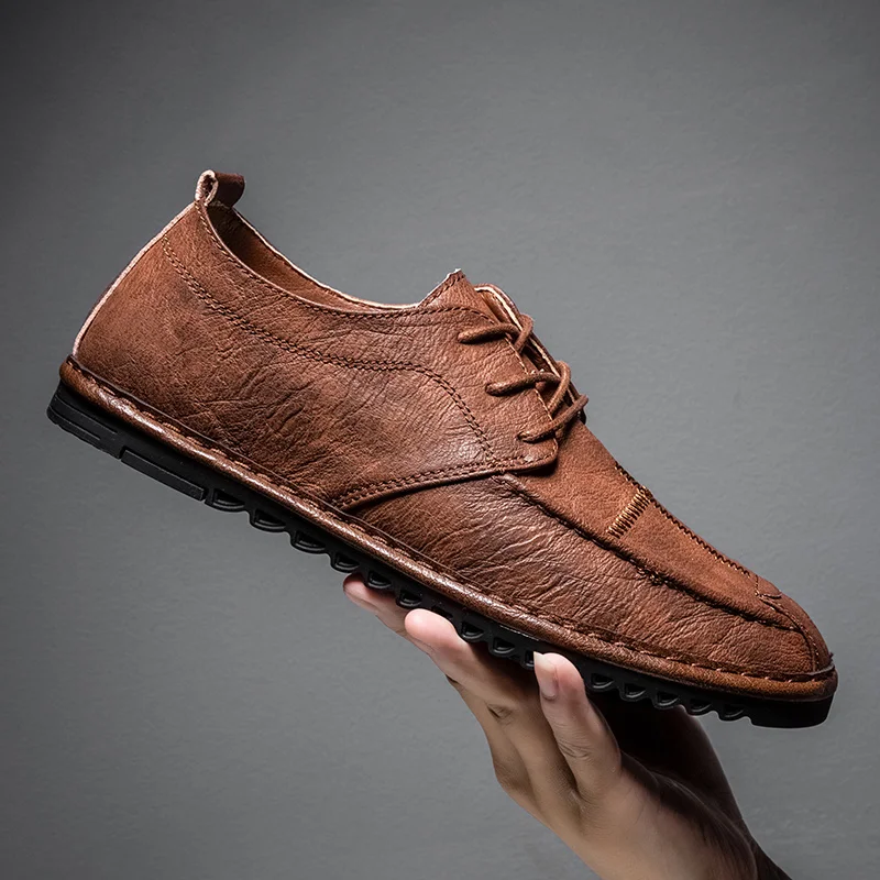 

Туфли-оксфорды мужские деловые, ПУ кожа, формальные, повседневные, для вечевечерние, Мокасины, модная обувь для взрослых