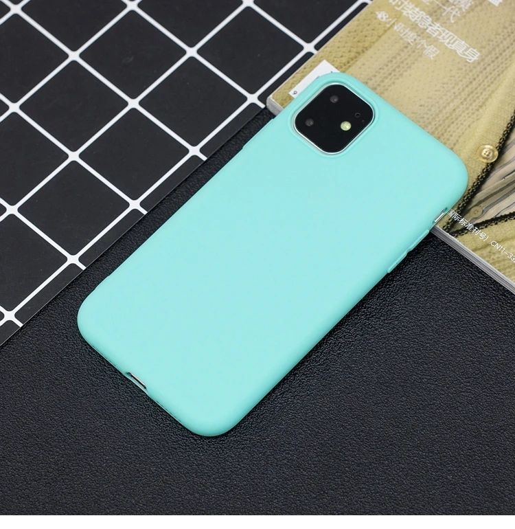 Чехол для телефона ярких цветов, чехол для iPhone 11 Pro Max, мягкий силиконовый чехол из ТПУ для Etui iPhone 6 7 8 Plus X XR XS Max, задняя крышка