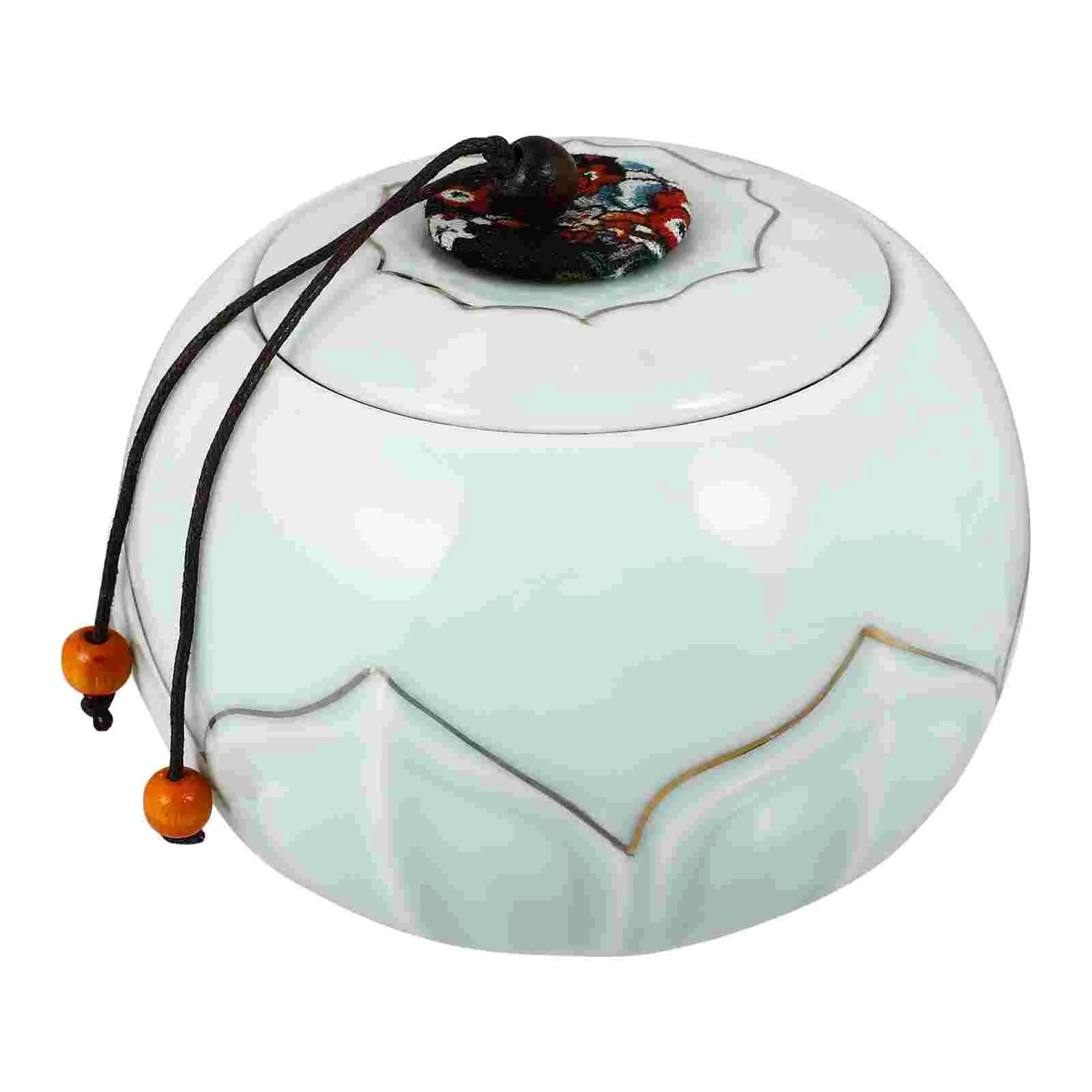 

1 шт., керамическая банка для запечатывания чая