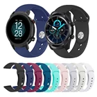 Силиконовый ремешок для TicWatch Pro 3 ProX GTX, спортивные ремешки для Ticwatch E3 E 2 S2, водонепроницаемый браслет, аксессуары для умных часов