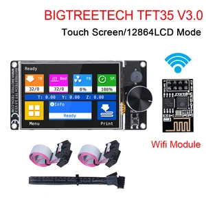 Сенсорный экран BIGTREETECH TFT35 V3.012864LCD Wifi модуль, детали для 3D-принтера SKR V1.4 SKR 2 VS MKS TFT35 Ender 3 CR10