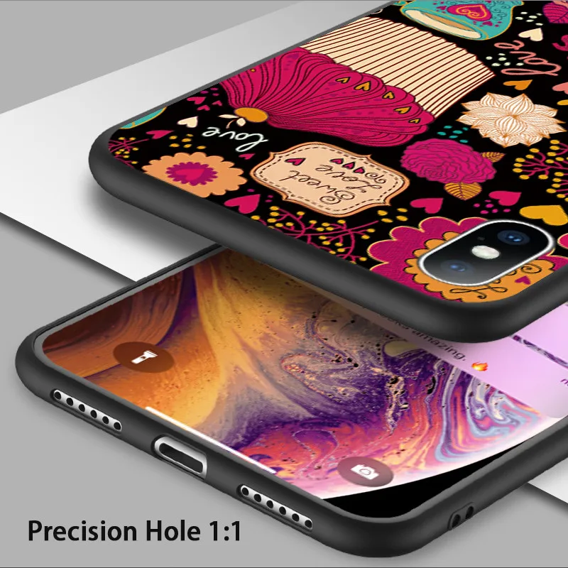 Чехол iPWSOO 3D для iPhone 11 Pro Max X XS XR Мягкий Силиконовый ТПУ чехол накладка с надписью 8 7