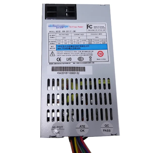 100% original test For Kenwei AIO ITX FLEX NAS Small 1U Rated 200W Peak 300W Power Supply KW-3011F-1M1 | Электроника