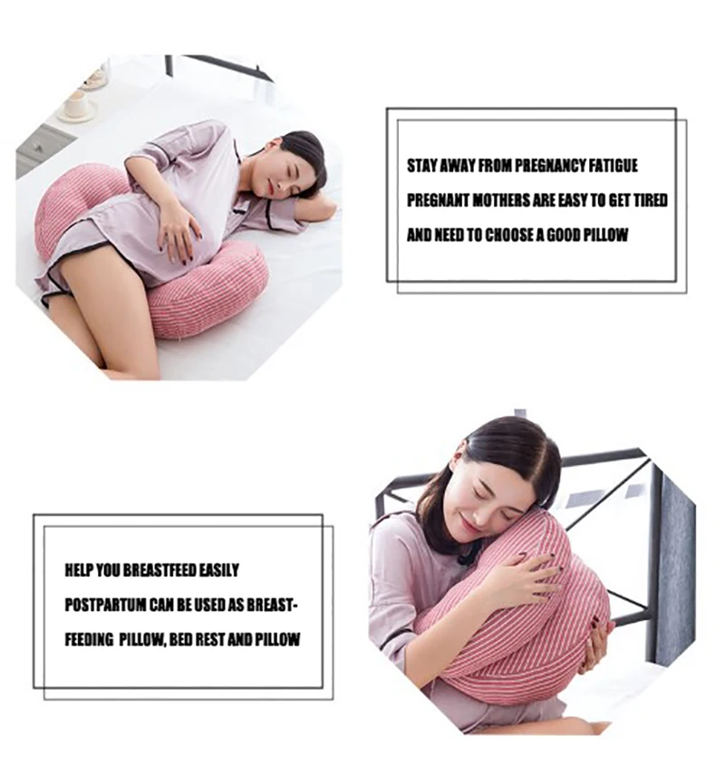 Многофункциональная U-образная подушка для живота беременных | Дом и сад