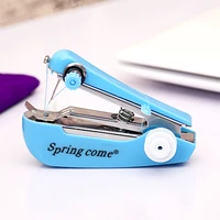 mini hand held sewing machine random color portable needlework clothes fabrics sewing machine household diy sewing tools g