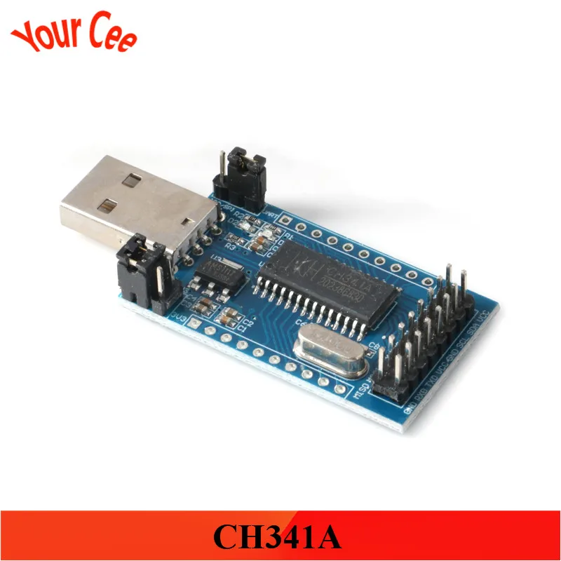 Программатор CH341A с USB на UART IIC SPI I2C конвертер Модуль параллельного порта