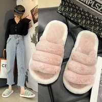 2021 new style cotton slippers women autumn and winter thick plush slippers couple men and women cotton slippers xl 36 45