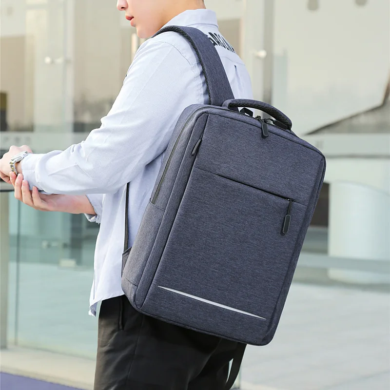 

Backpack men's business waterproof Oxford laptop bag outdoor leisure backpack canvas backpack men