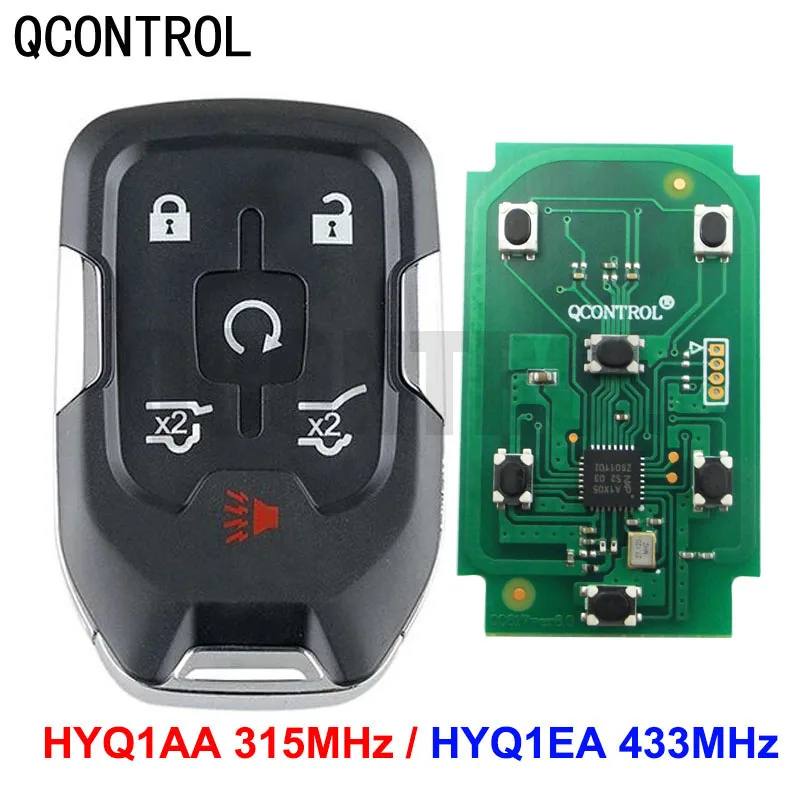 Дистанционный ключ QCONTROL для GMC Yukon XL Denali Chevrolet Suburban Tahoe 2015-2019 FCC ID: HYQ1AA 13508280 13580804 13508278.