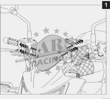 Аксессуары для мотоциклов ветрозащитный козырек ветрового стекла Kawasaki ER6N 2013 2014
