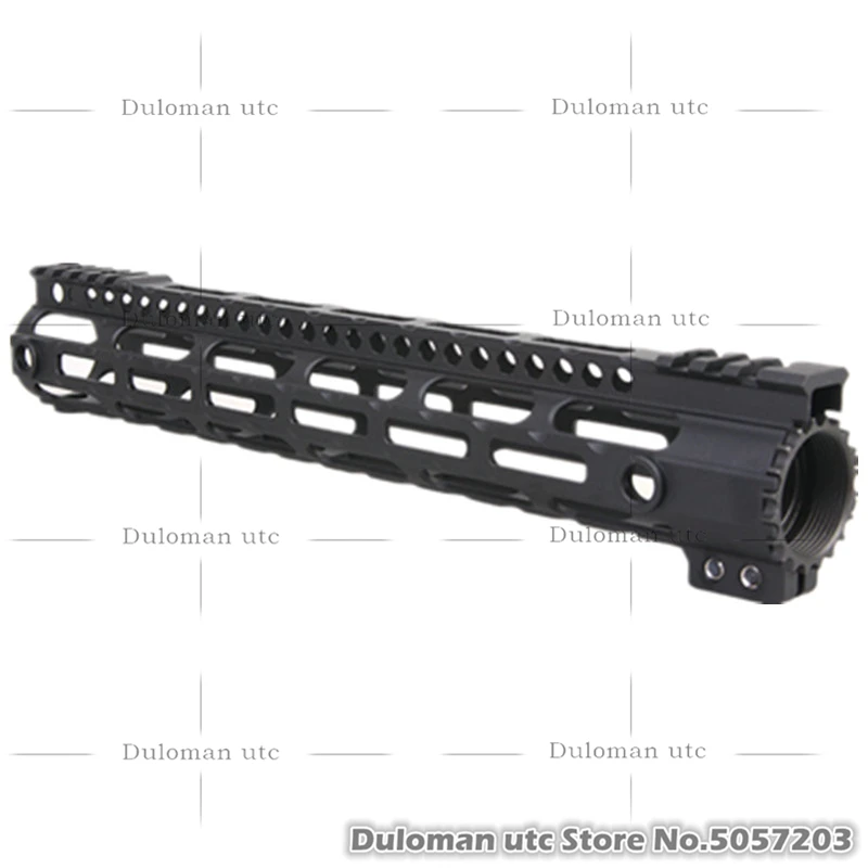 Duloman utc MI M-LOK ультра легкий свободный поплавок Handguard Тактический CNC 12,5 дюймов поручень для страйкбола AEG/GBB винтовки