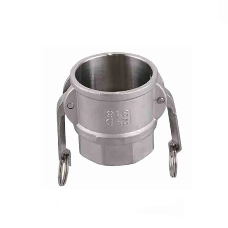 

D+F one set of Camlock Fitting Adapter Homebrew 304 Stainless Steel Connector Quick Release Coupler 1/2"3/4"1 1-1/4"1-1/2"