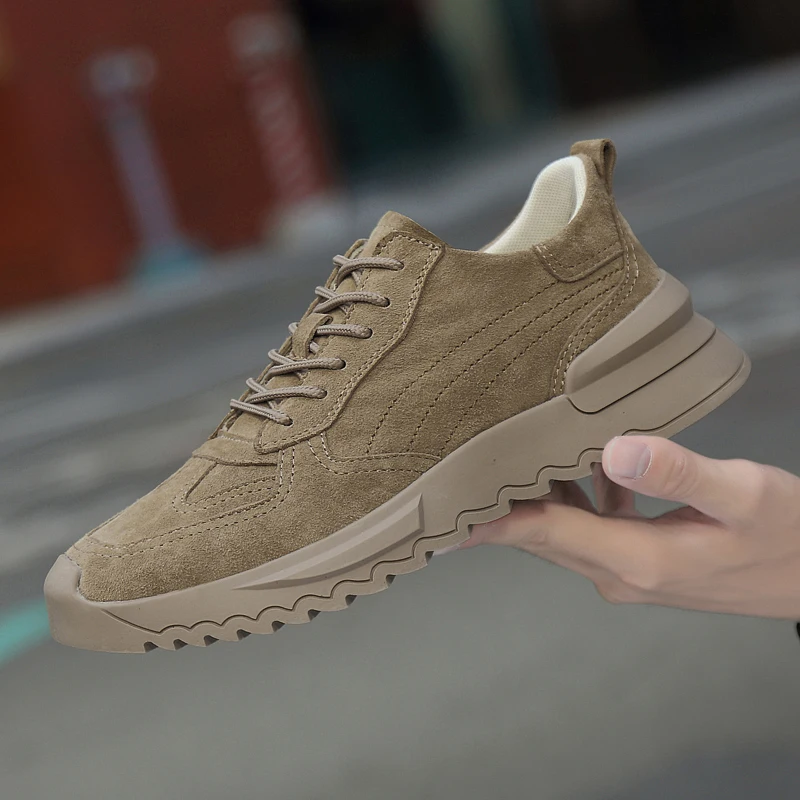 

Мужская кожаная обувь, мужские дизайнерские кроссовки, брендовая модная обувь, кроссовки на шнуровке для мужчин, кожаная обувь, новинка 2020