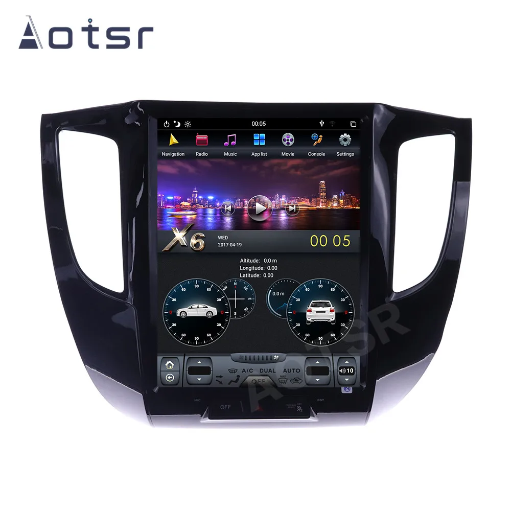 

Android 9.0 Tesla Car Radio GPS Navigation For Mitsubishi L200 2007-2017 Multimedia Player 2Din Autoradio Stereo Head Unit