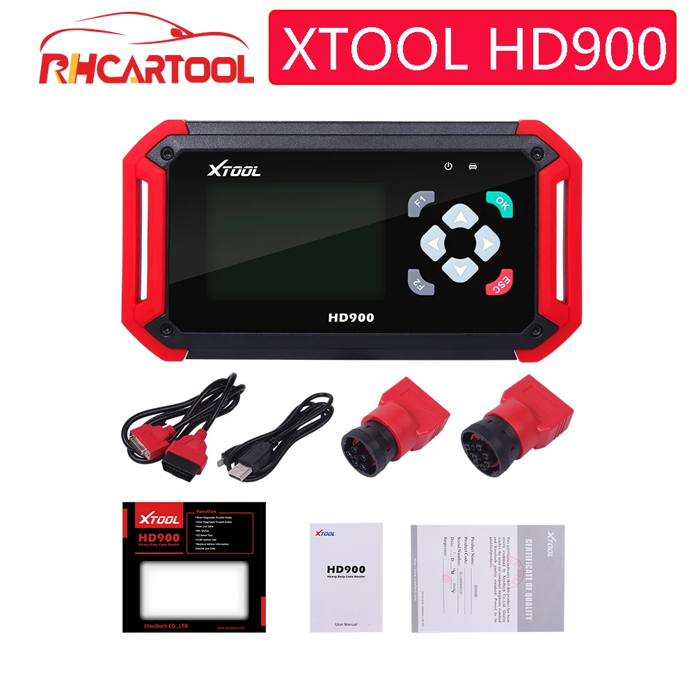 Оригинальный Xtool 100% оригинальный HD900 Eobd2 OBD2 подключению CAN шины Авто