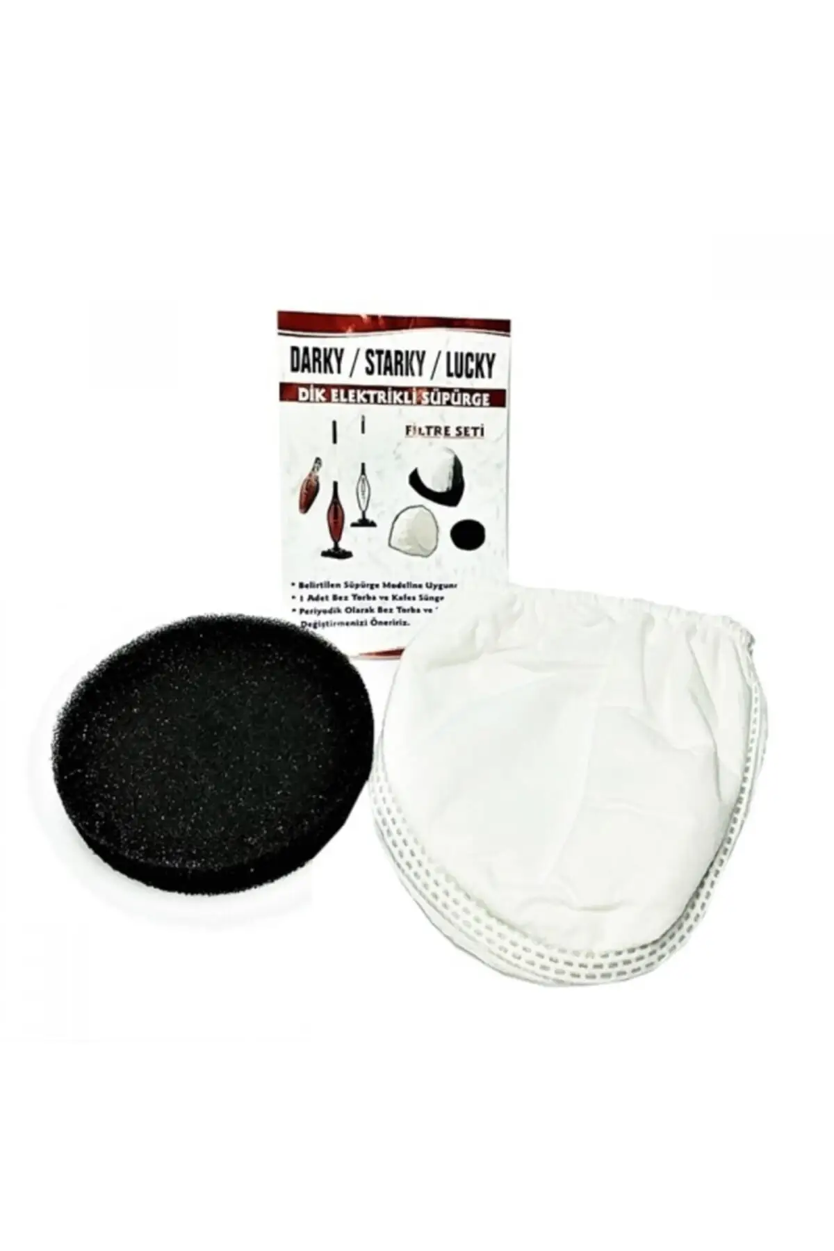 

MHK Parts Lucky Vacuum Cleaner Filter Set