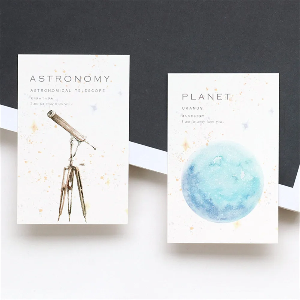 28pcs Cute Parallel Universe Letter Paper Greeting Cards Lomo Mini Postcards Birthday Kawaii Stationery papeleria | Канцтовары для