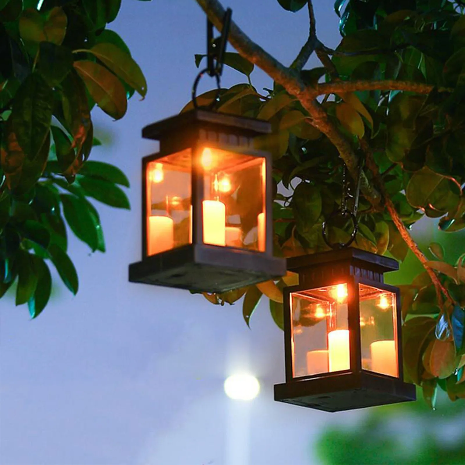Outdoor Solar Light Landscape Lighting Candle Lamp Courtyard Decorative Mountain Camping | Освещение