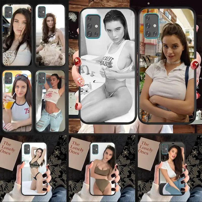 

Lana Rhoades Phone Case for Samsung A10 A10S M10 M11 M20 M30 M31 S M21 M51 cover Funda