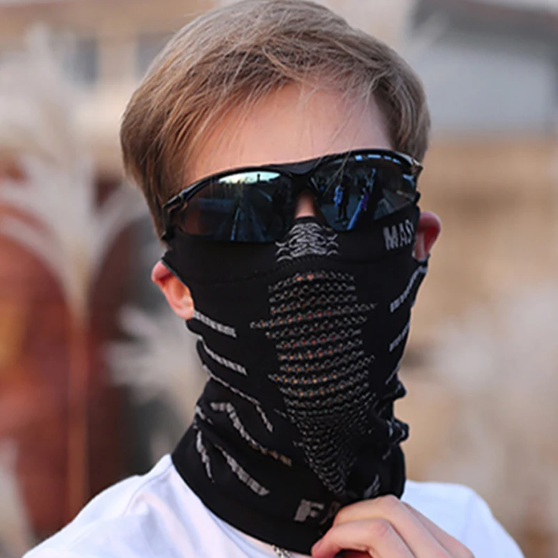 Нагрудники для катания на лыжах LOCLE ветрозащитная теплая полумаска мотоцикле