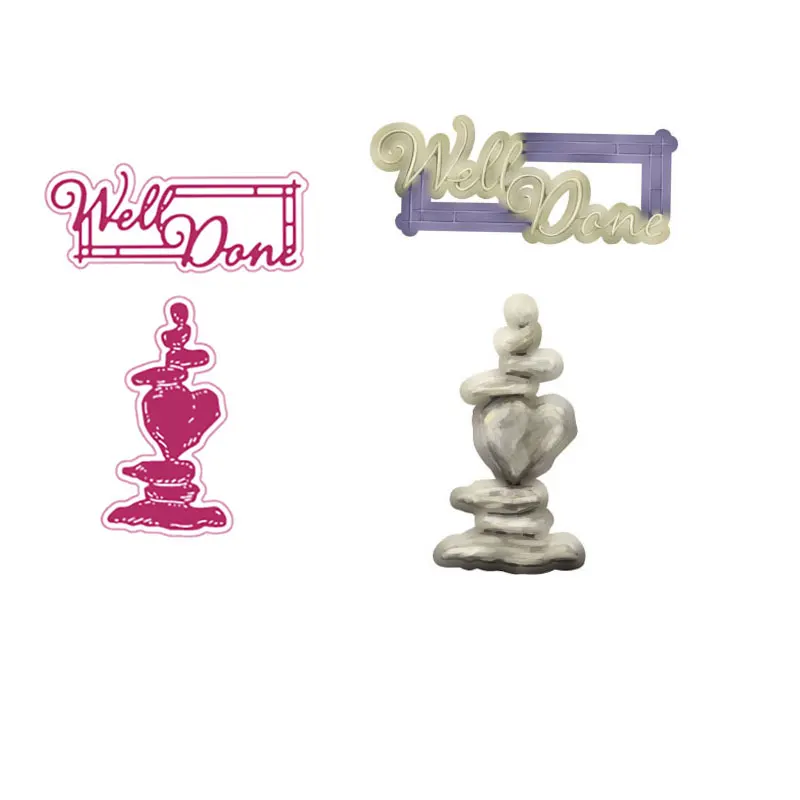 

Well Done Dies New Arrival 2021 Scrapbook Diary Decoration Decor Model Embossing Template DIY Greeting Card Handmade