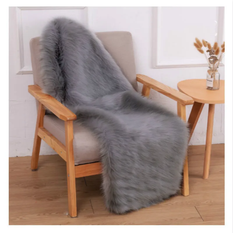 Имитация лисы плюшевая ткань для шитья DIY меховая имитация меха воротник