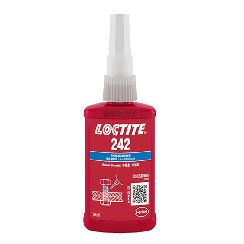 

50ml Loctite Screw Adhesive 242 Medium Strength Screw Seal Glue Anaerobic Super Glue Anti-loose Anti-slip Screw Lock Glue