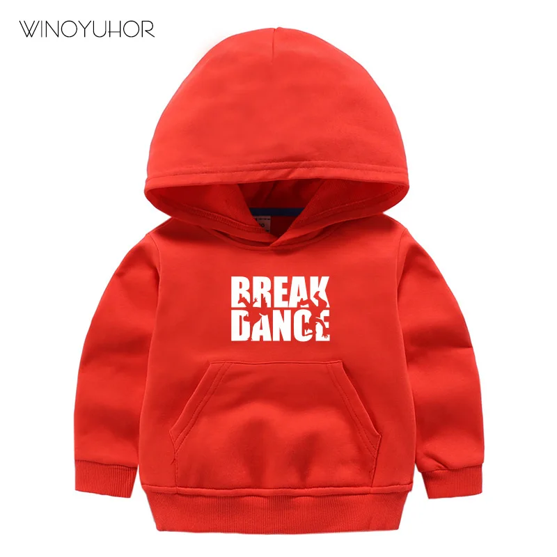 

Breakdance Print Kids Hoodies Fashion Boy Girl Hoody Pullover Child Street Costume Sweatshirt Baby Hip Hop Dancer Clothes