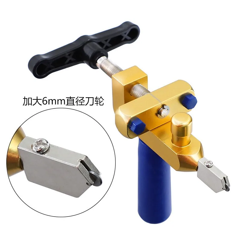 Резак для стеклянной керамической плитки с ножом колесо ролик резак стекла